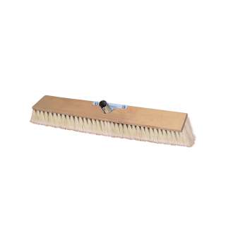Professional White Grass Broom with Wooden Block No 30