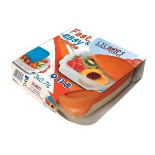 Food Container Fast & Easy Square 3 pcs set