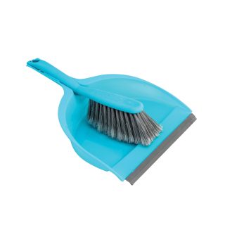 Dustpan Clip with Broom and Straight Grip
