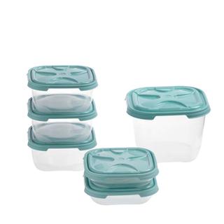 Food Container Fresco Square 6 pcs set 