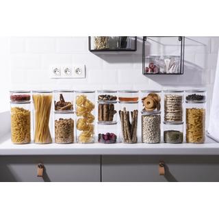 Dry Food Storage Container 1.3lt Smart & Lumi Round