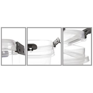 Food container 4LOCK rectangular 1,7Lt