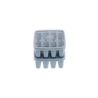 Ice Cube Container With 8 Compartments And Lid 