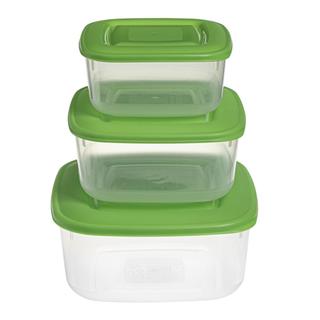 Food Container Square 3 pcs set