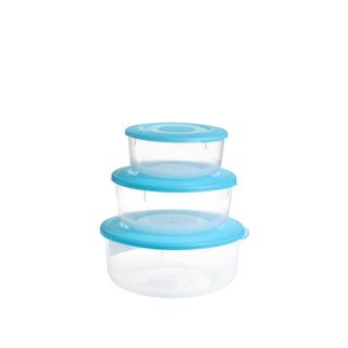 Food Container Round 3 pcs set